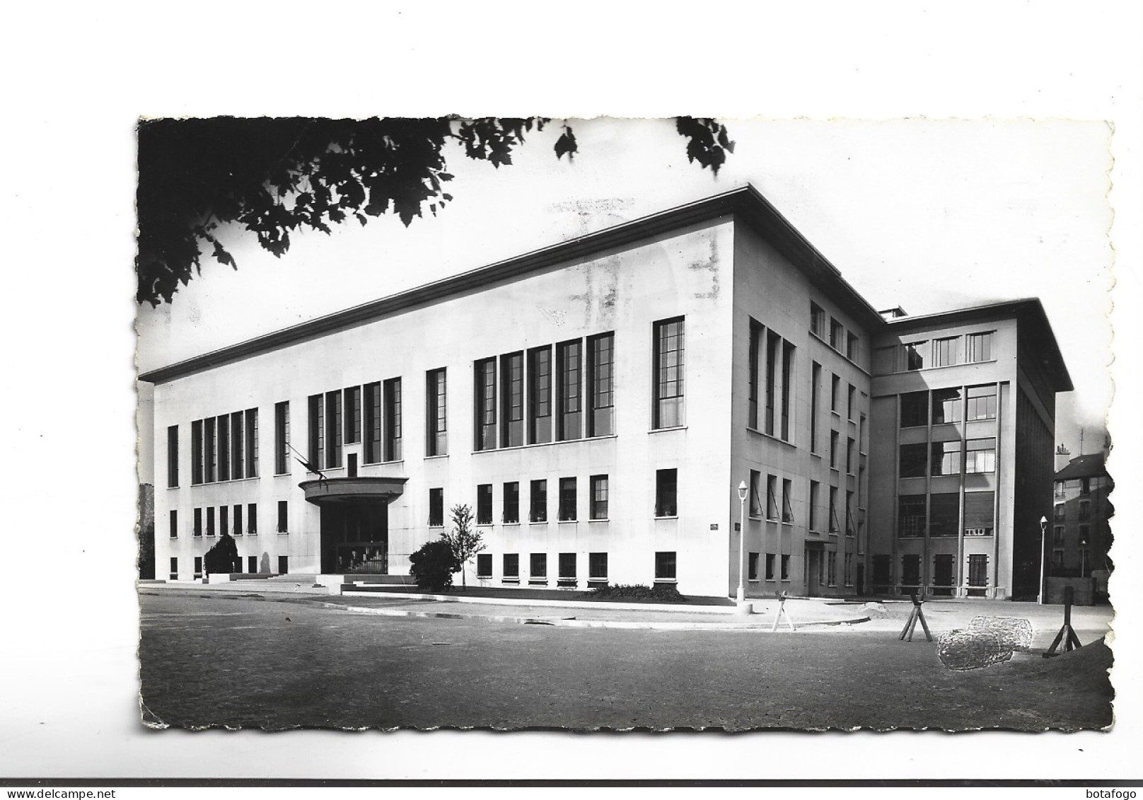 CPA PHOTO DPT 92 BOULOGNE BILLANCOURT , L HOTEL DE VILLE - Boulogne Billancourt