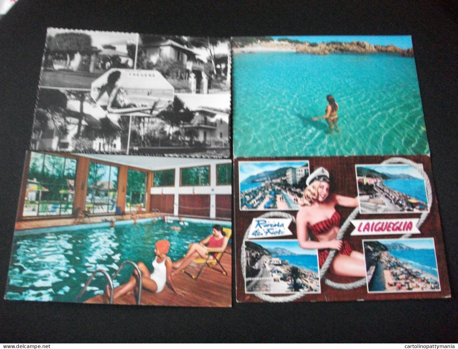 LOTTO DI 4 CARTOLINE CON PIN UPS - Pin-Ups