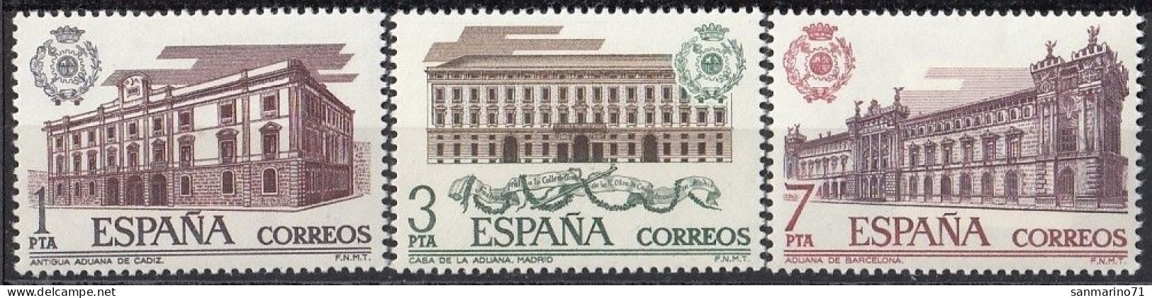 SPAIN 2219-2221,unused - Other & Unclassified