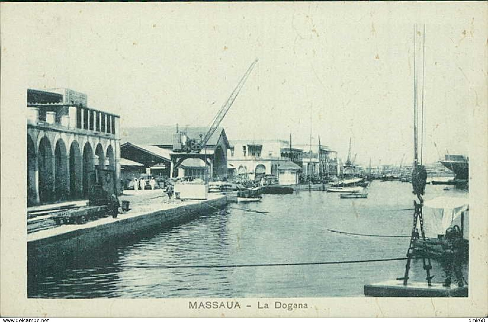 AFRICA - ERITREA - MASSAWA / MASSAUA - LA DOGANA - EDI. BELTRAMI - 1930s (12519) - Erythrée