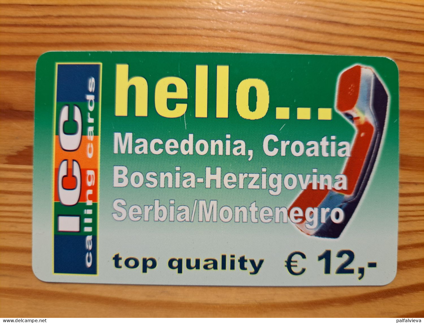 Prepaid Phonecard Austria, ICC - Hello - DUMMY - Oesterreich