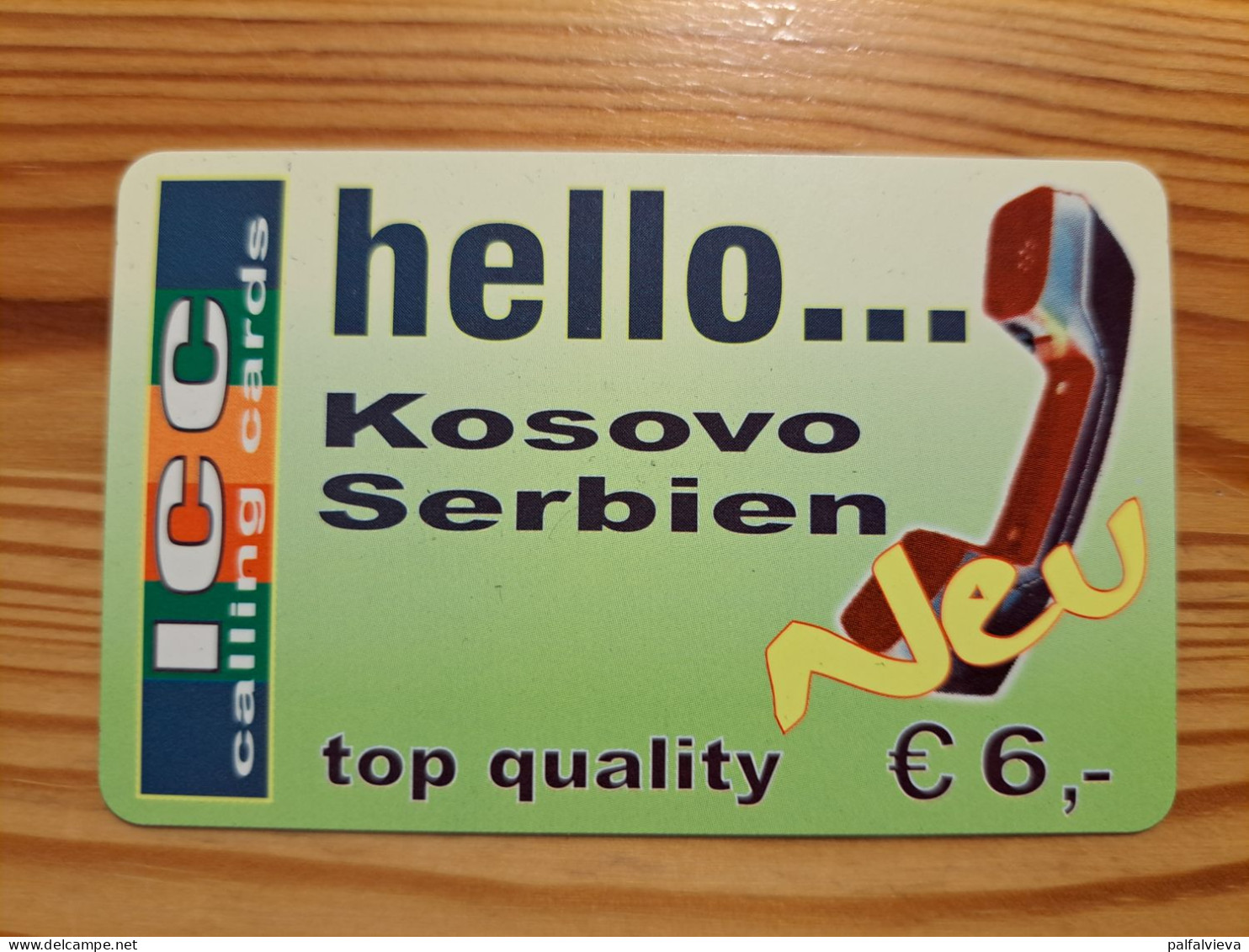 Prepaid Phonecard Austria, ICC - Hello - DUMMY - Oesterreich