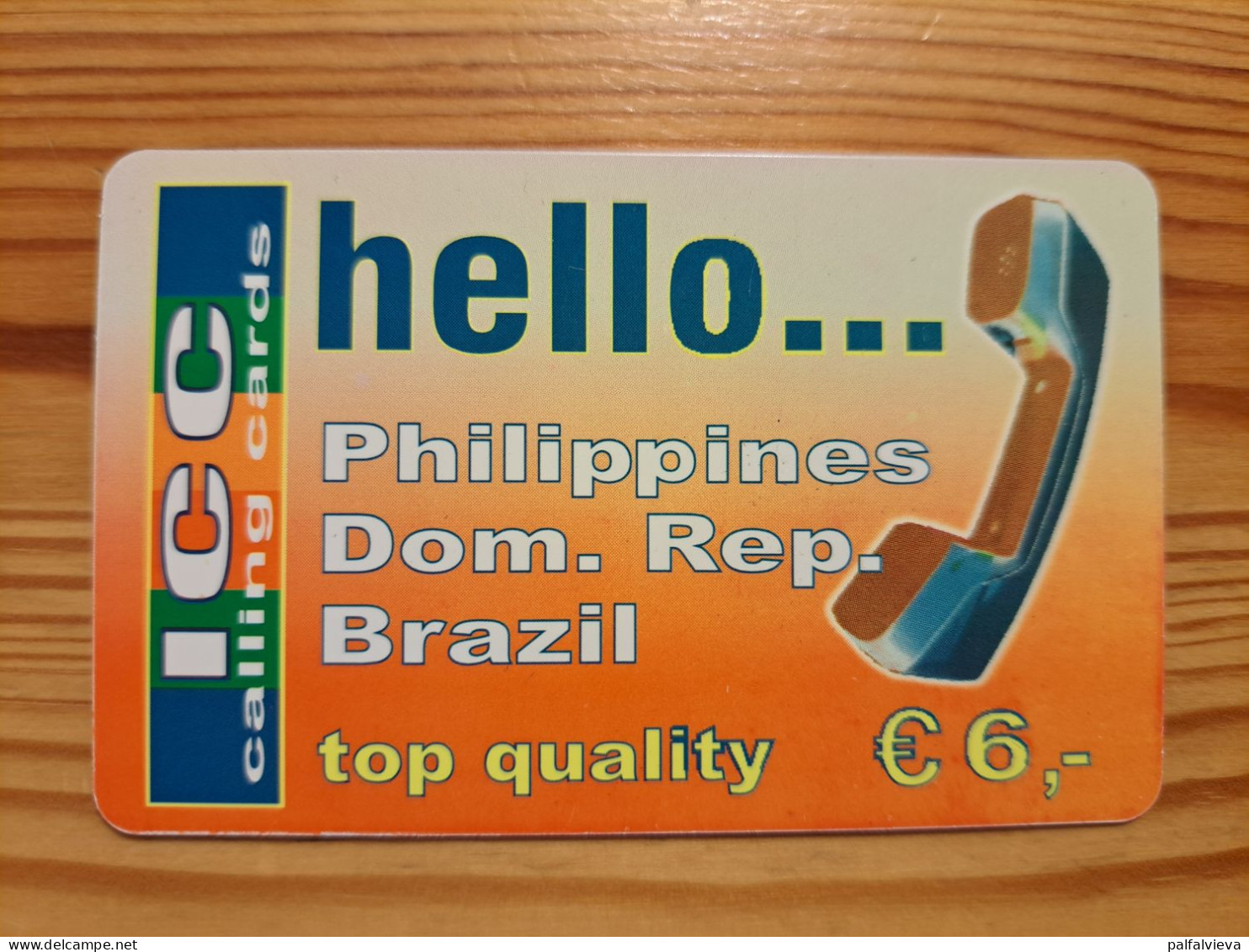 Prepaid Phonecard Austria, ICC - Hello - DUMMY - Oostenrijk