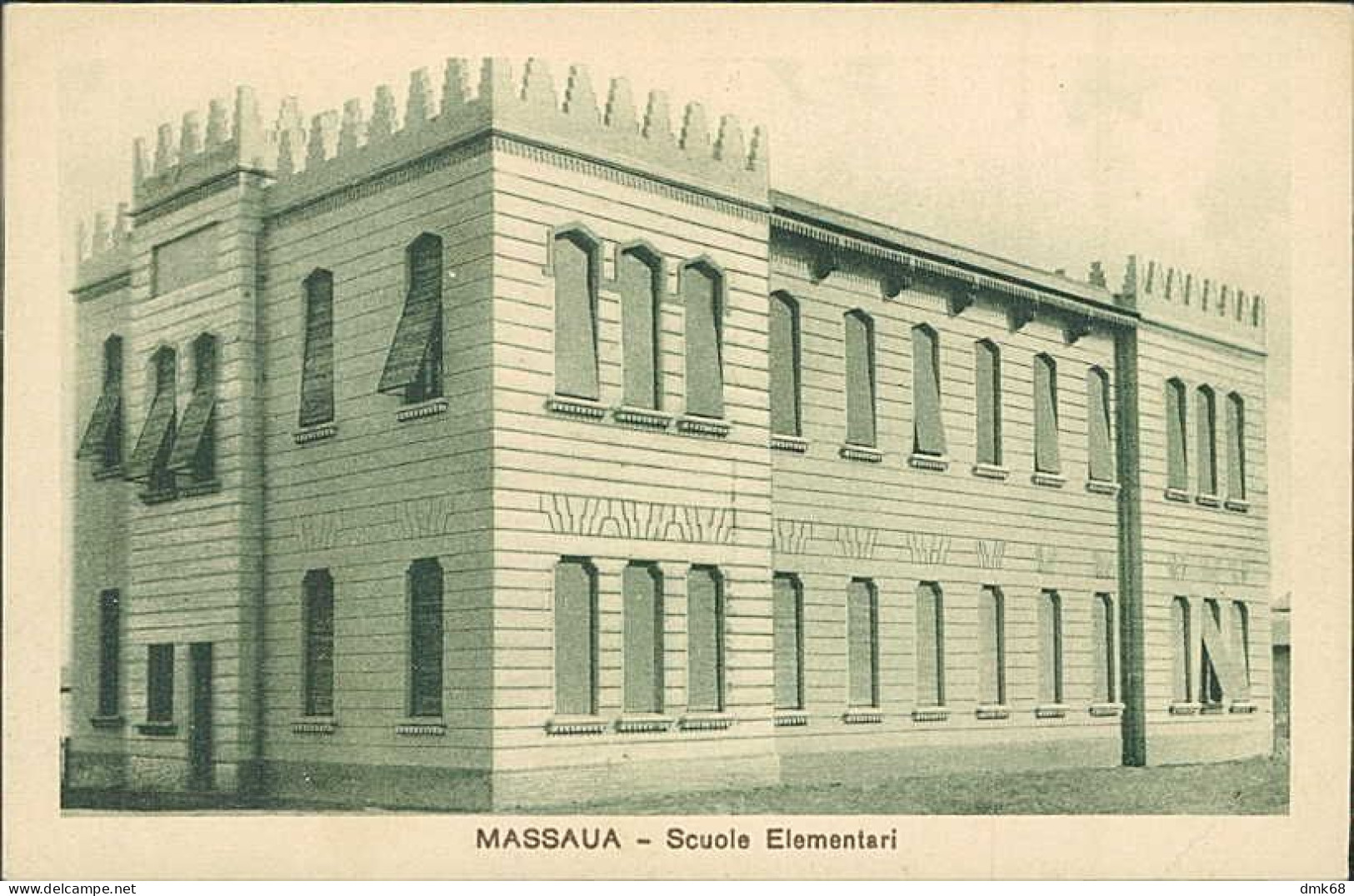 AFRICA - ERITREA - MASSAWA / MASSAUA - SCUOLE ELEMENTARI - EDIT BELTRAMI - 1930s (12520) - Erythrée