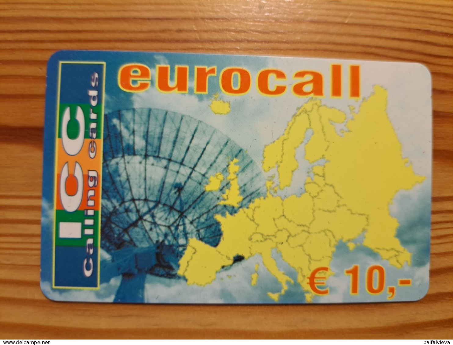 Prepaid Phonecard Austria, ICC - Euro Call - DUMMY - Oesterreich