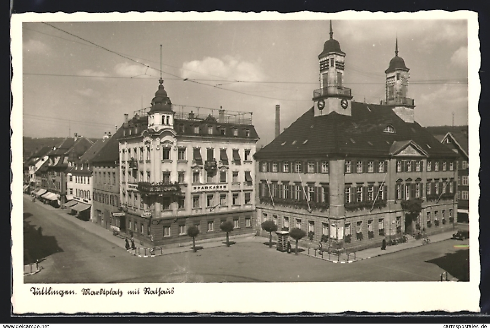AK Tuttlingen, Marktplatz Und Rathaus  - Tuttlingen