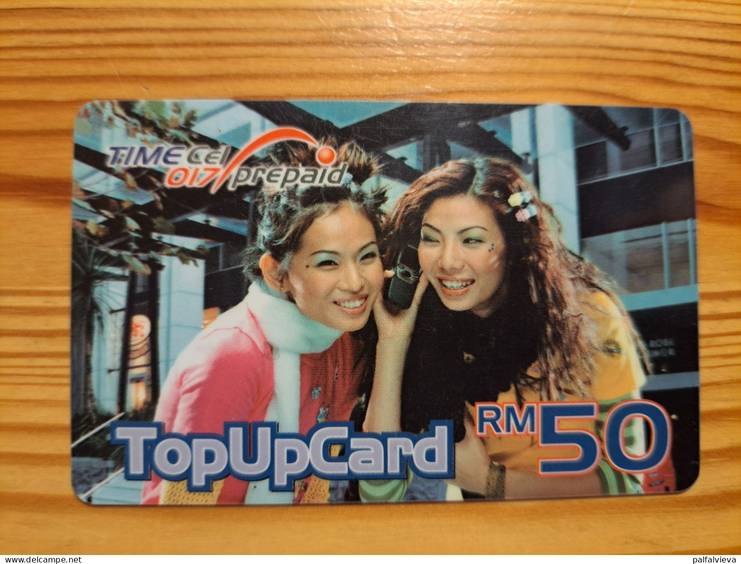 Prepaid Phonecard Malaysia, Timecel - Woman - Malaysia