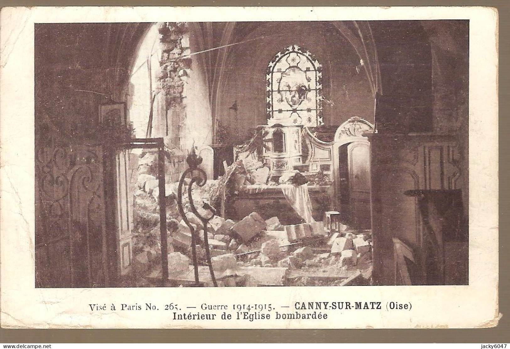 60 - Canny-sur-Matz - Intèrieur De L'Eglise.... - Andere & Zonder Classificatie