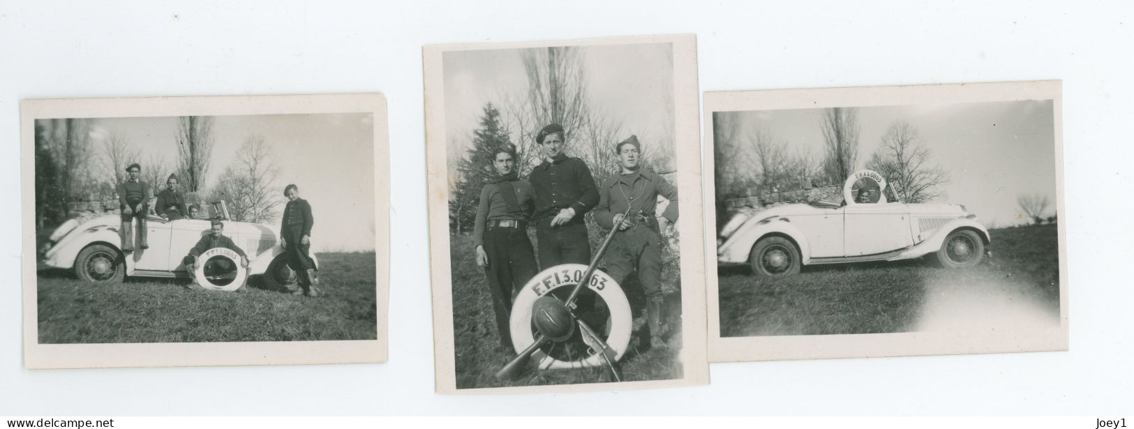 Album 180 Photos De Familles, FFI Du Sud Ouest Avec Résistants ,militaires, Ferme Et Vendange. - Albums & Collections