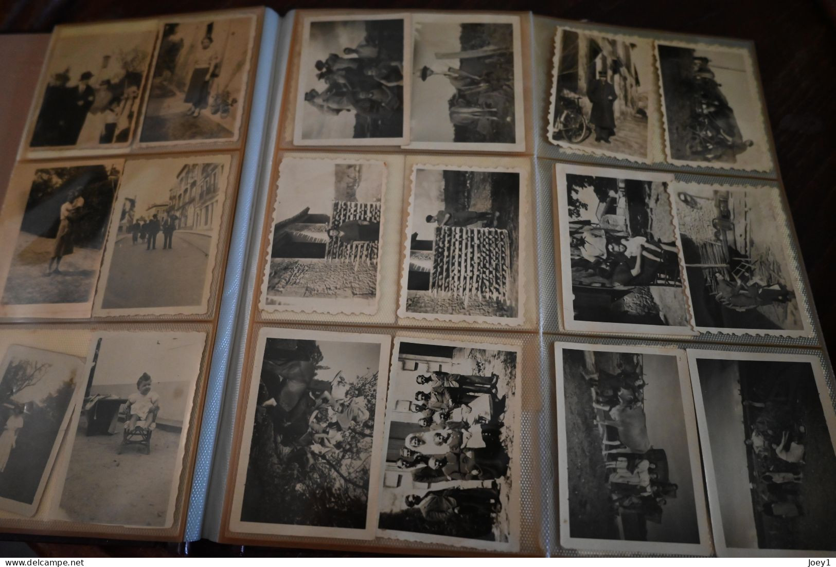Album 180 photos de familles, FFI du sud ouest avec résistants ,militaires, ferme et vendange.