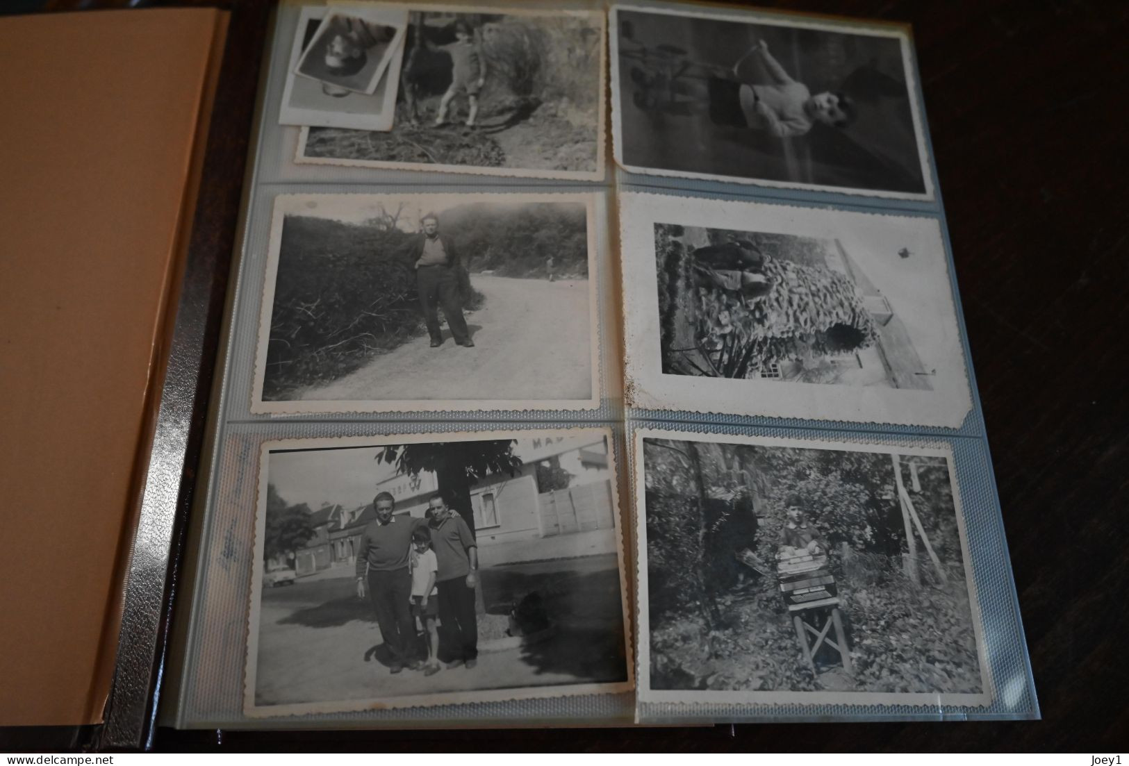Album 180 photos de familles, FFI du sud ouest avec résistants ,militaires, ferme et vendange.