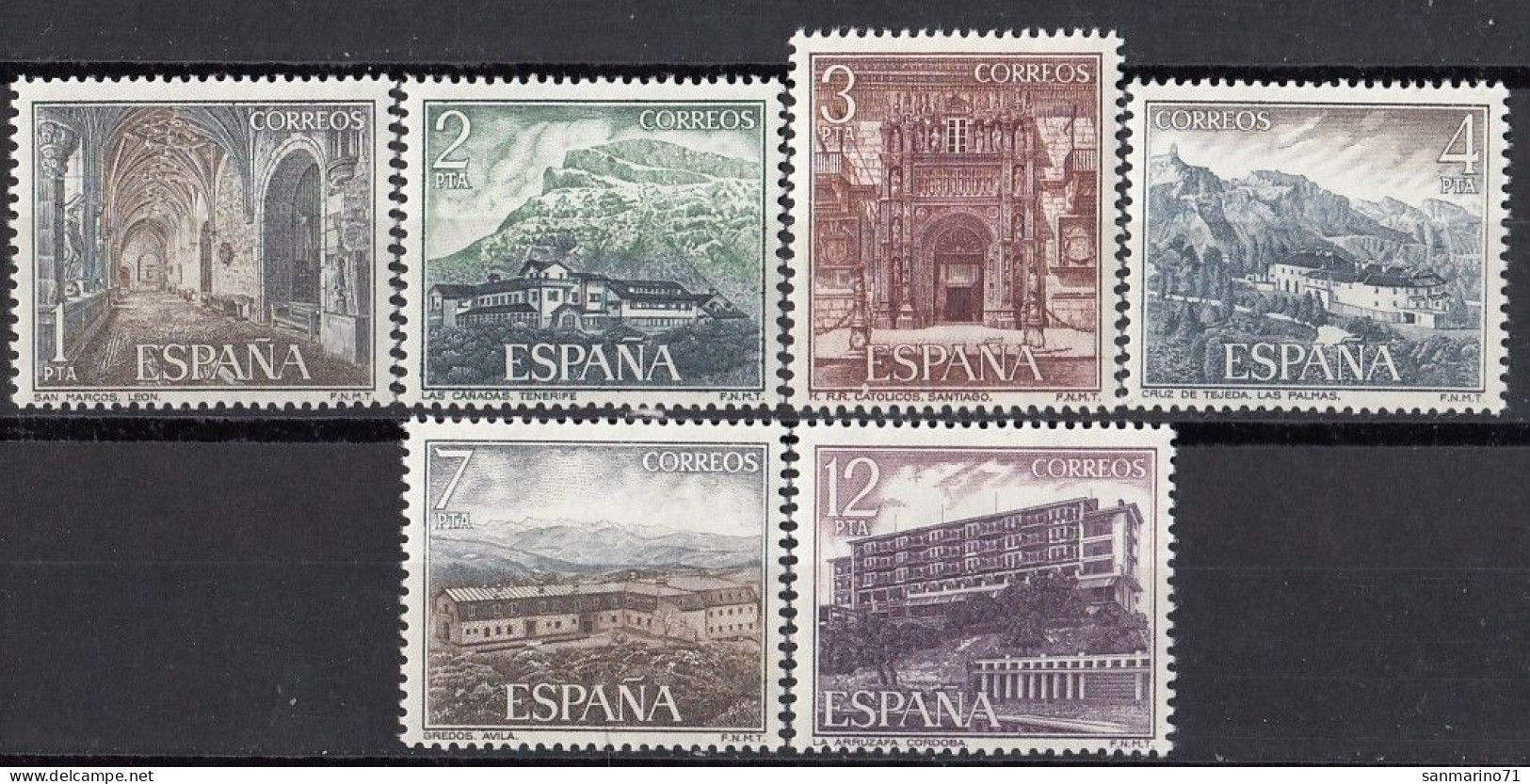 SPAIN 2227-2232,unused - Other & Unclassified