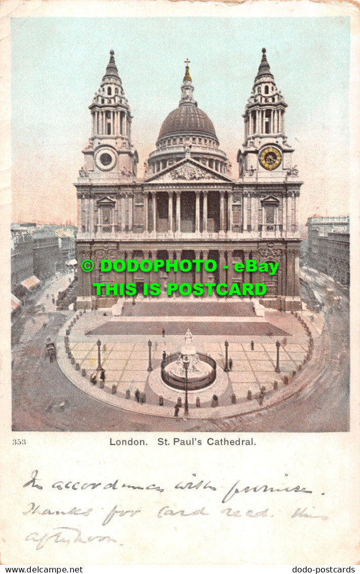 R516275 London. St. Paul Cathedral. 1903 - Altri & Non Classificati