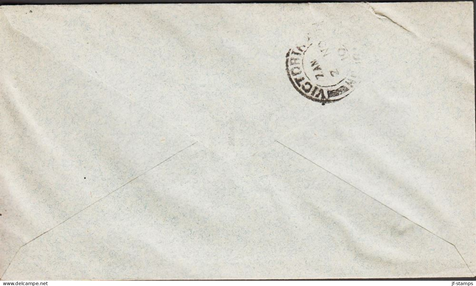 1910. MACAU. Pair And 2 Single 3 Cents Carlos I Bisected On Beautiful Small Cover To Hong K... (Michel A 129) - JF544815 - Lettres & Documents