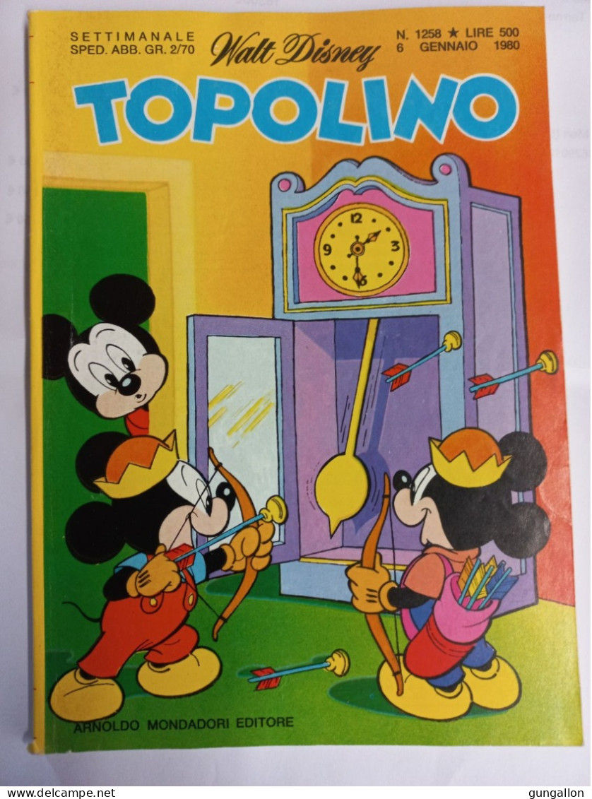 Topolino (Mondadori 1979) N. 1258 - Disney