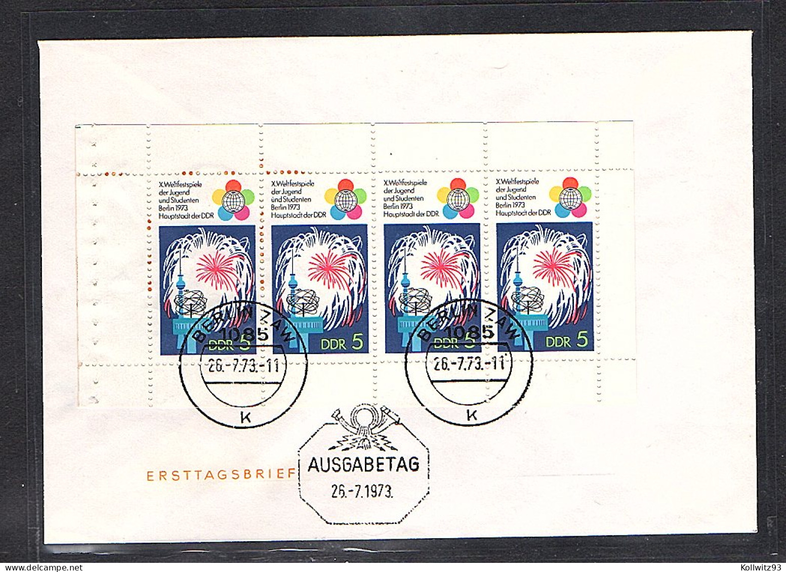 DDR, FDC. Mi.-Nr. H-Blatt 16 + 17 - Andere & Zonder Classificatie