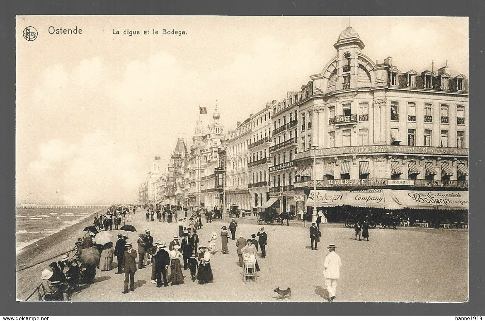 Oostende La Digue Et Le Bodega & Hotel Royal Belge Htje - Oostende