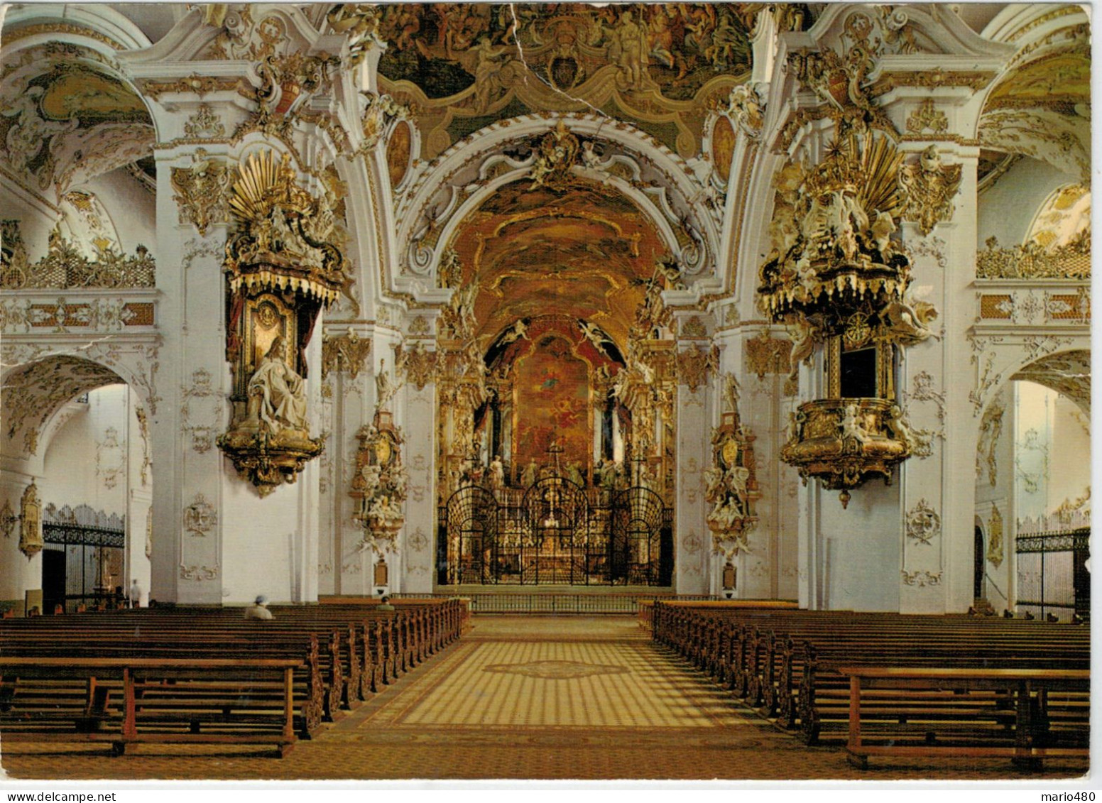 STIFTSKIRCHE EINSIEDELN     (VIAGGIATA) - Einsiedeln