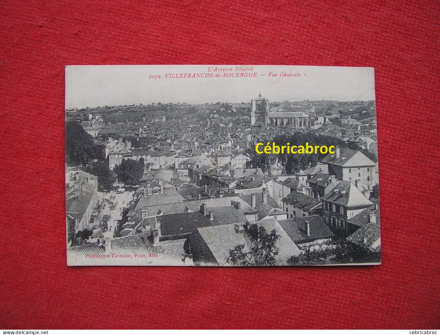 LCP29 - VILLEFRANCHE-de-ROUERGUE - Vue Générale - Villefranche De Rouergue