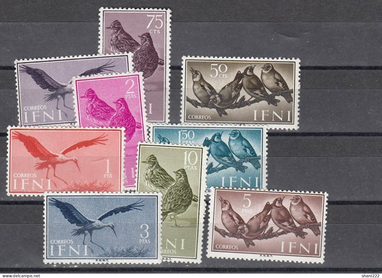 Ifni - 1960 Birds - MNH Set (e-828) - Ifni