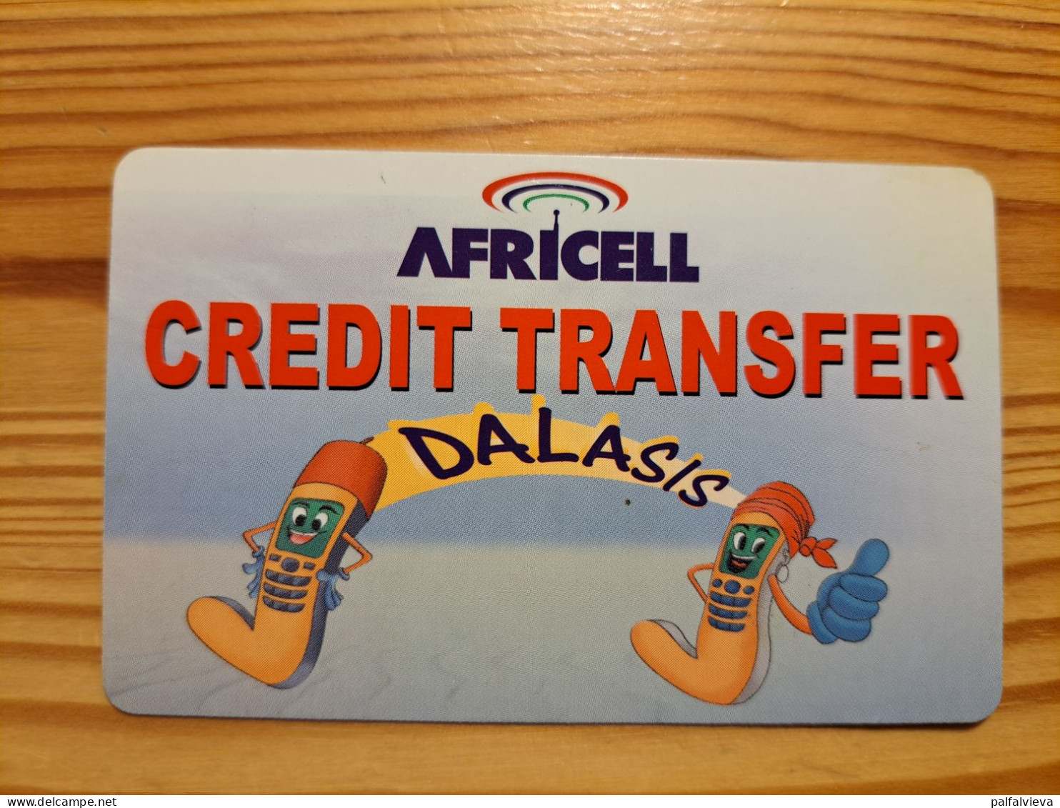 Prepaid Phonecard Gambia, Africell - Gambia