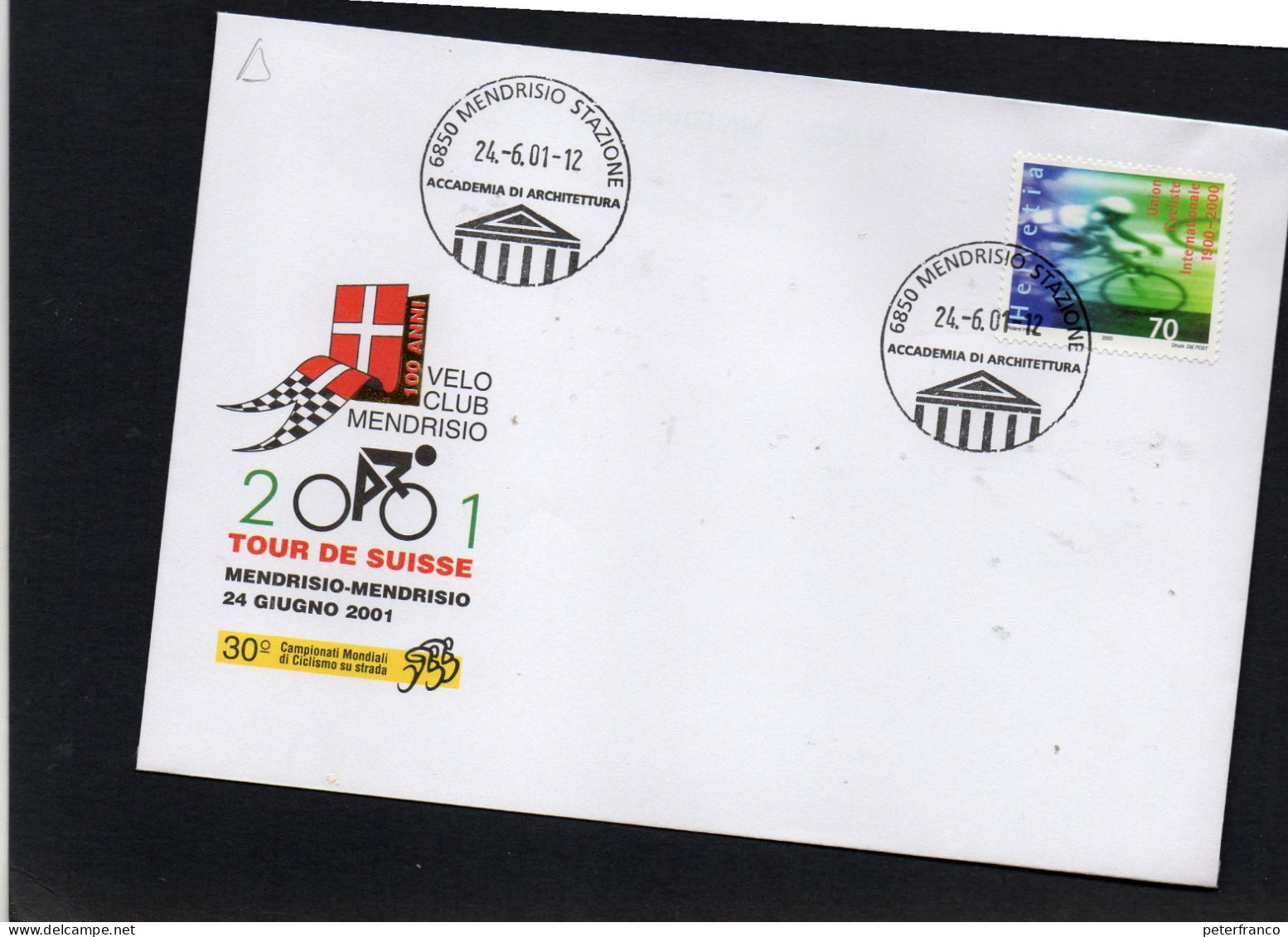 2001 Svizzera - Tour De Suisse A Mendrisio - Cycling