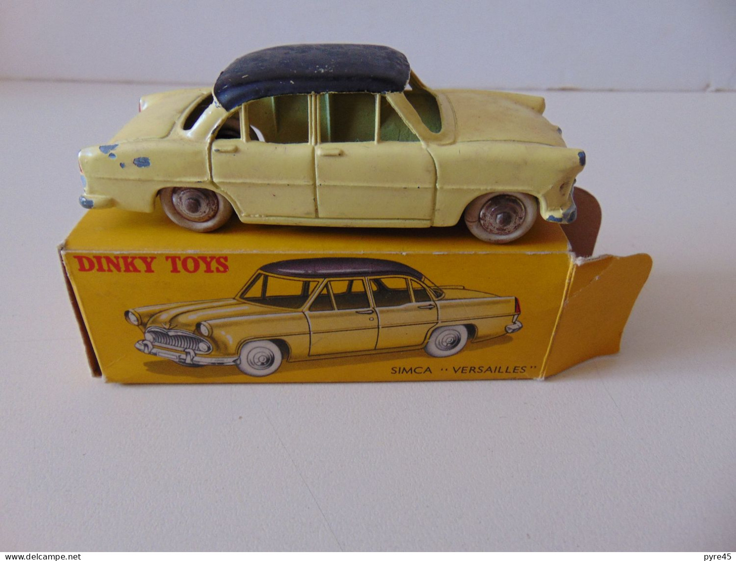 Voiture " Simca Versailles " Dinky Toys, Mecano, Dans Sa Boite - Antikspielzeug