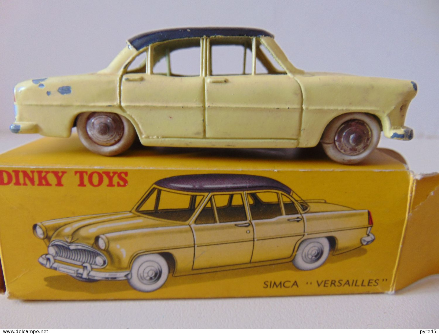 Voiture " Simca Versailles " Dinky Toys, Mecano, Dans Sa Boite - Oud Speelgoed