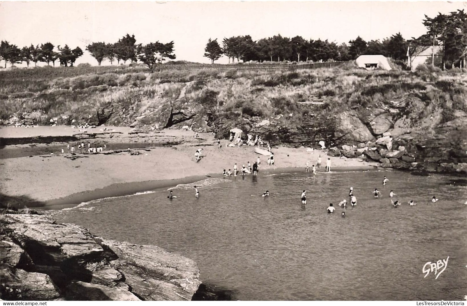 FRANCE - Sainte Marie Sur Mer - Vue Sur La Plage Du Poiteau - Animé - Carte Postale Ancienne - Altri & Non Classificati