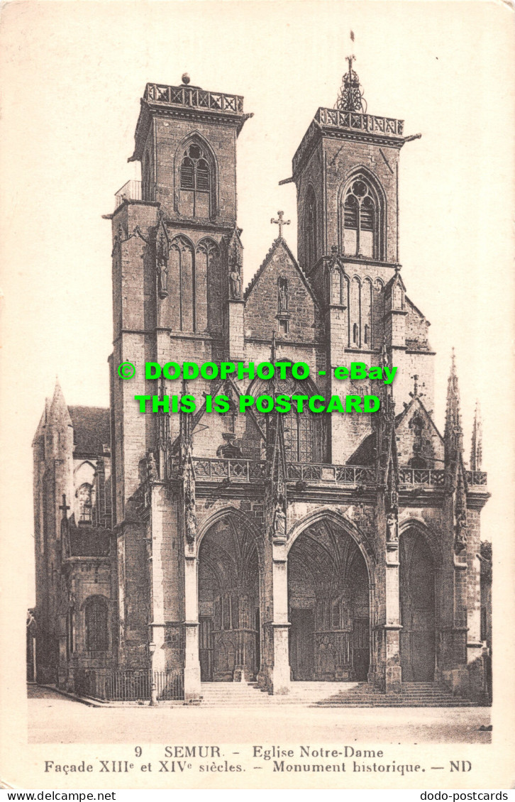 R516565 Semur. Eglise Notre Dame. Monument Historique. C. A. P. ND - Welt