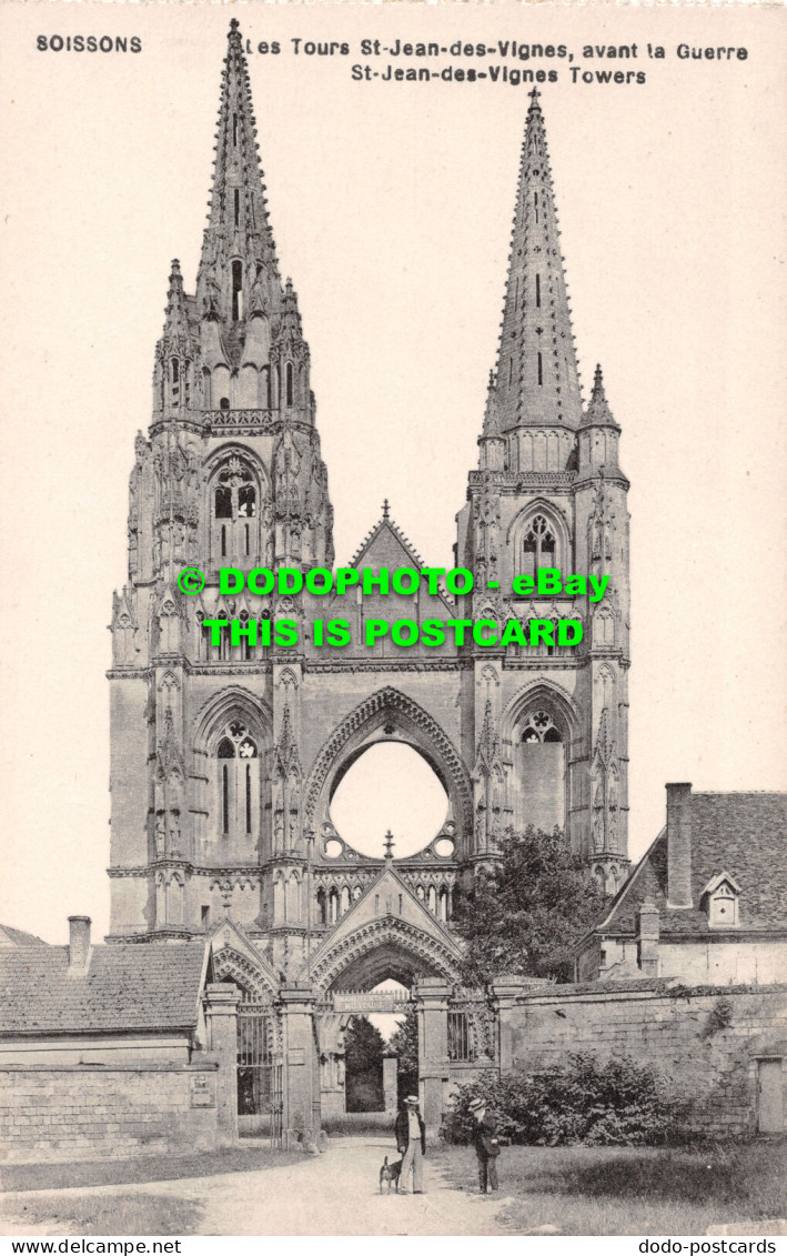 R516567 Soissons. Les Tours St. Jean Des Vignes. Avant La Guerre. B. Nougarede E - Welt