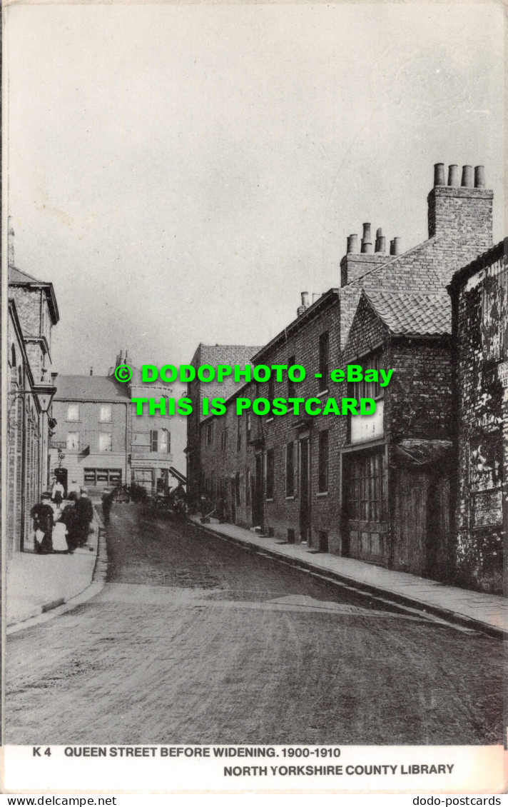 R516737 North Yorkshire County Library. Queen Street Before Widening - Welt