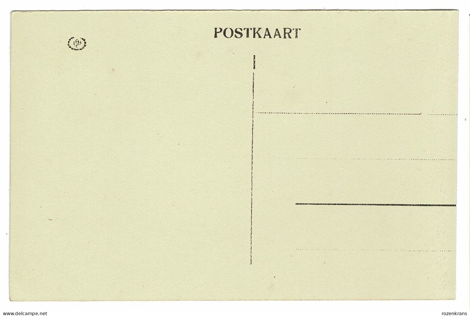 Langemark Langemarck Het Kasteel Noordelijke Kant (In Zeer Goede Staat) - Langemark-Pölkapelle