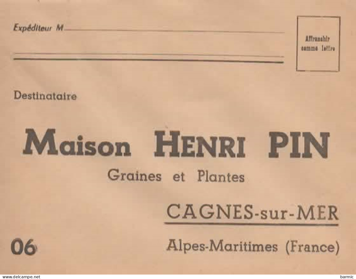 DEPLIANTS MAISON HENRI PIN SEMIS ET PLANTATIONS, LIVRET DE 100 PAGES COMPLET + ENVELOPPE REF 15847 - Programma's