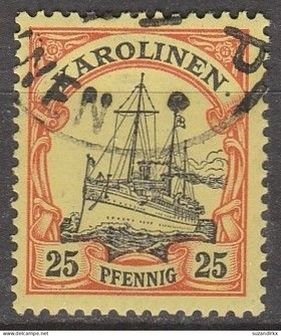 Karolinen    .    Michel   .   11      .     O     .      Gestempelt - Caroline Islands