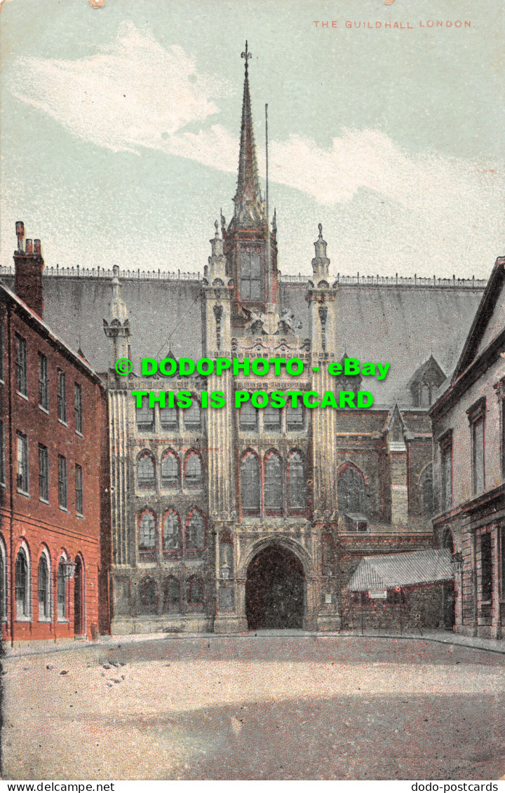 R516755 London. The Guildhall. Postcard - Altri & Non Classificati