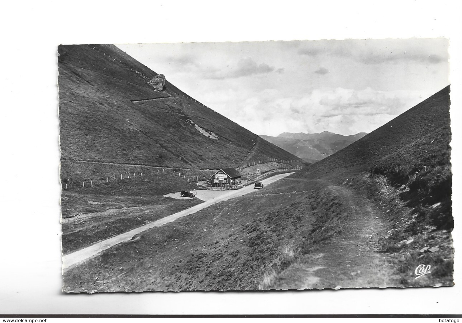 CPA PHOTO DPT 31 LUCHON COL DE PEYRESOURDE - Luchon