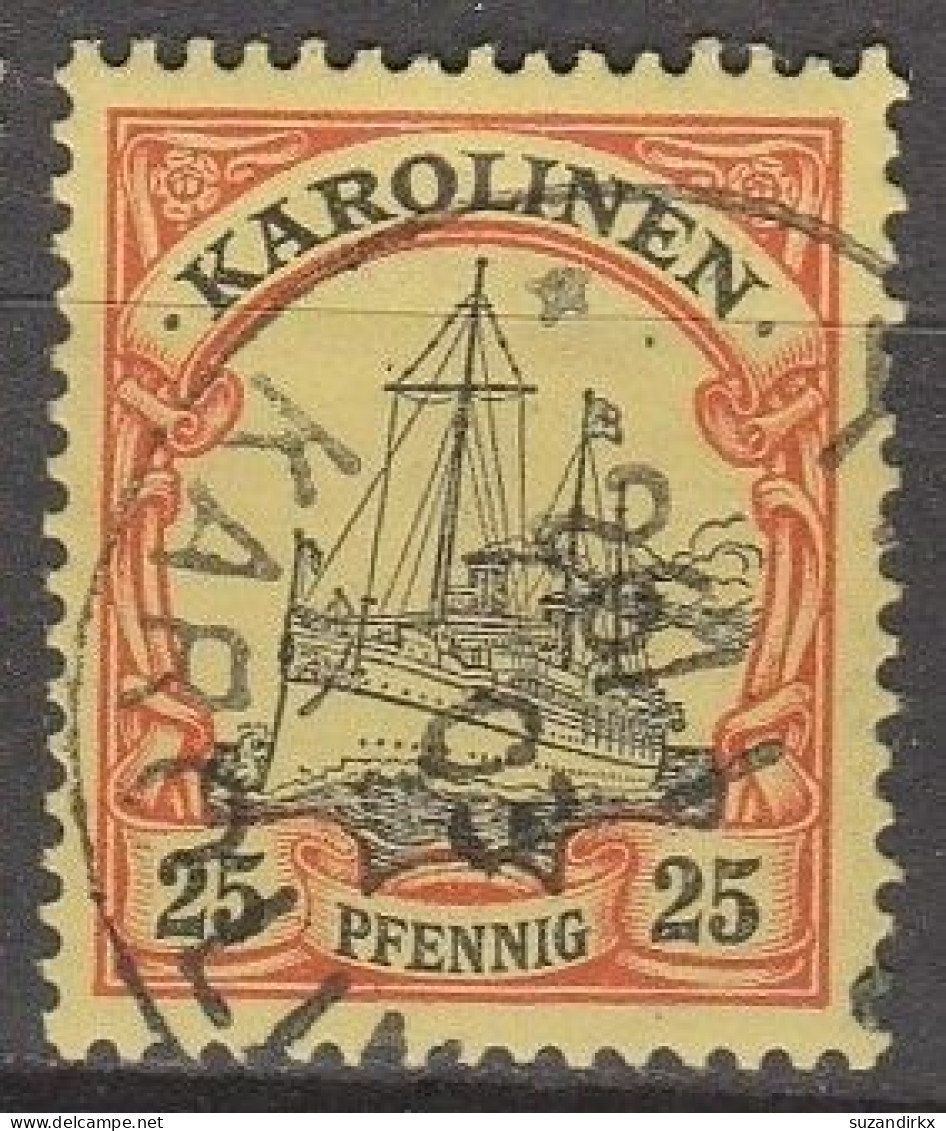 Karolinen    .    Michel   .   11      .     O     .      Gestempelt - Isole Caroline