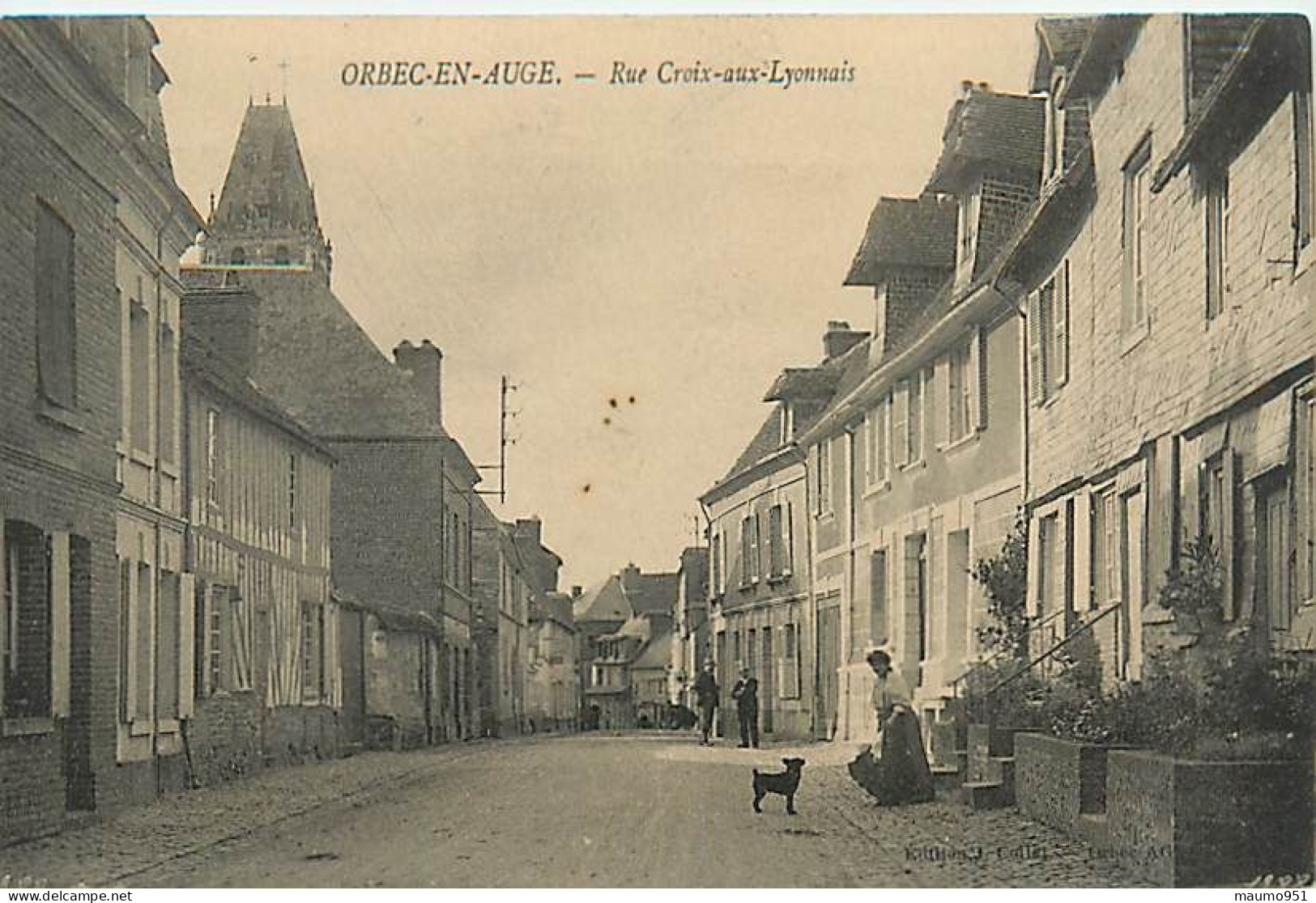 14  ORBEC - Rue Croix Aux Lyonnais - Orbec