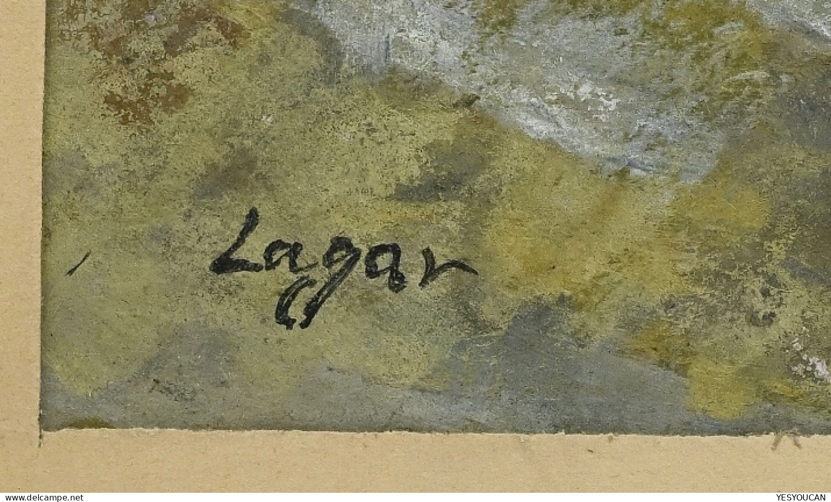 CELSO LAGAR (1891Ciudad Rodrigo España-1966Sevilla)Corrida De Toros (Modigliani Spanish Expressionist Art école De Paris - Tempere