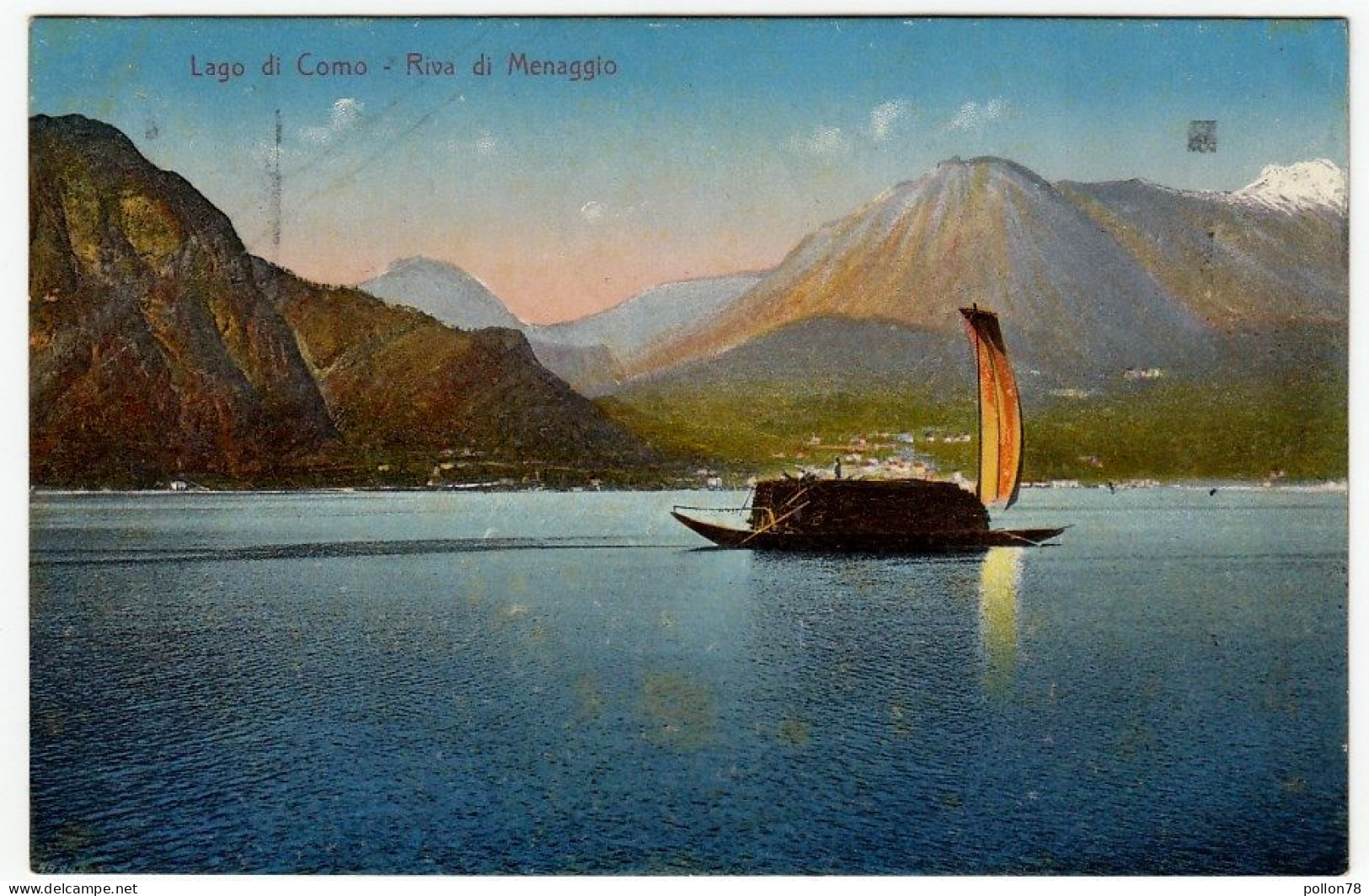 LAGO DI COMO - RIVA DI MENAGGIO - 1934 - Vedi Retro - Formato Piccolo - Como