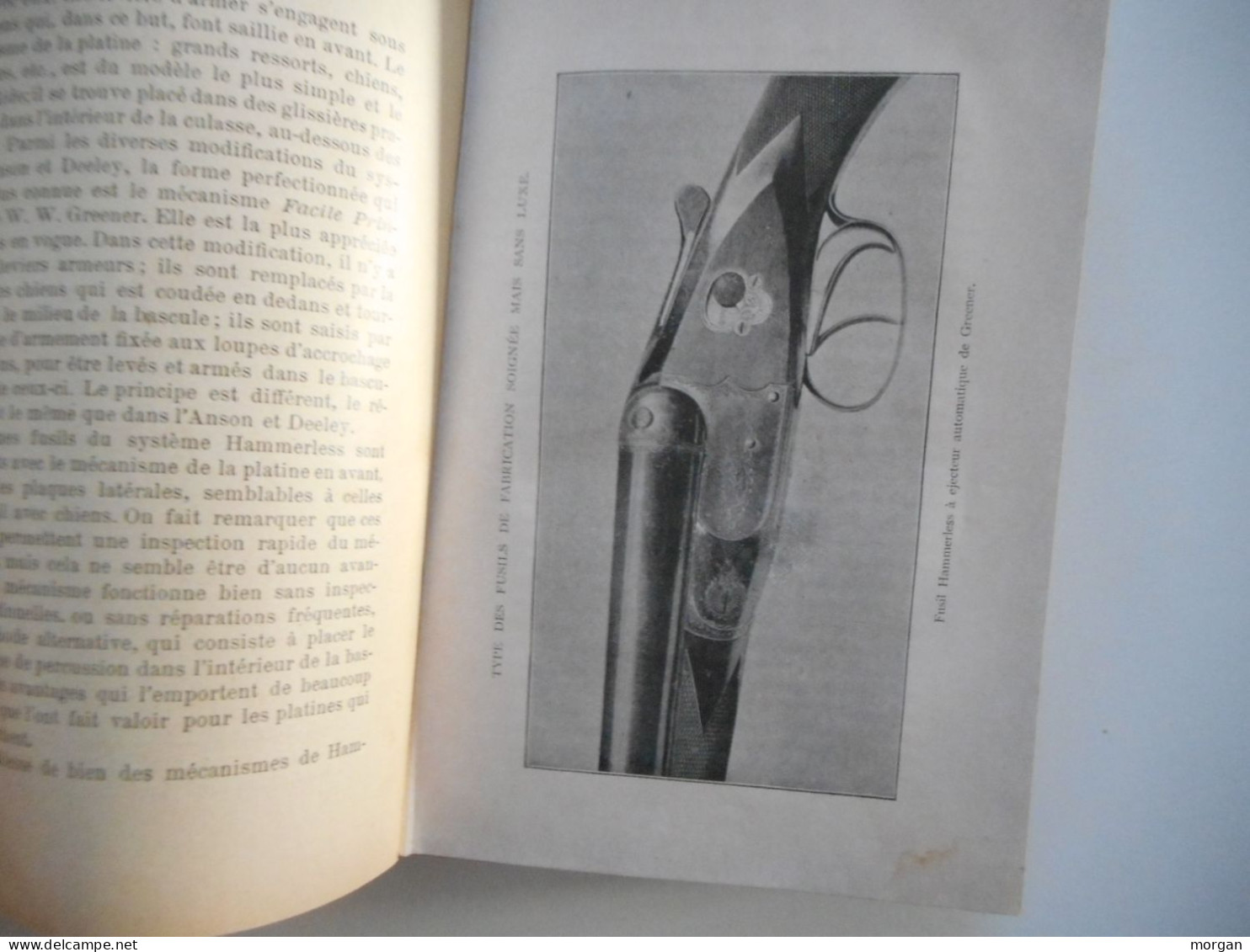 LE FUSIL DE CHASSE HAMMERLESS, Vers 1900, W. GREENER, ANCIEN OUVRAGE CHASSE, - Unclassified