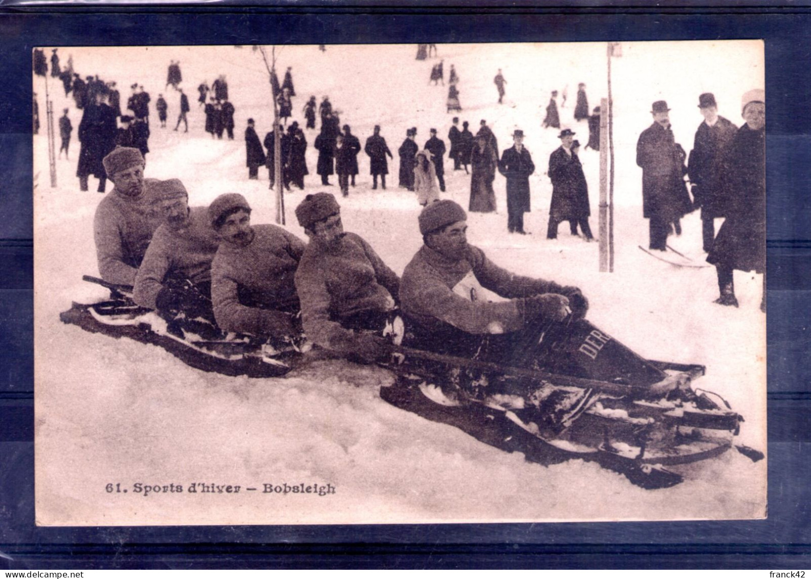 Sports D'hiver. Bobsleigh - Wintersport