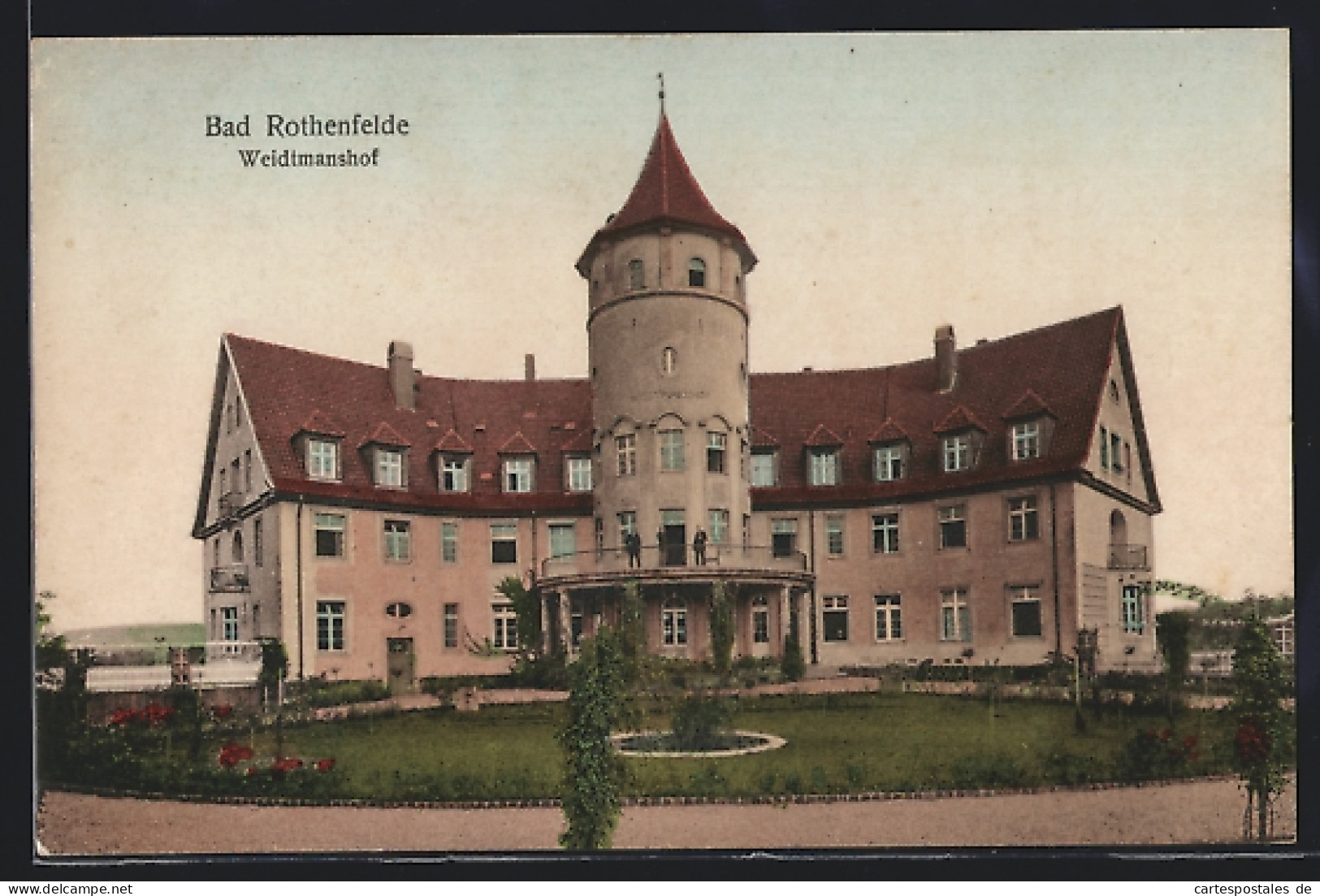 AK Bad Rothenfelde, Blick Auf Das Hotel Weidtmanshof  - Bad Rothenfelde