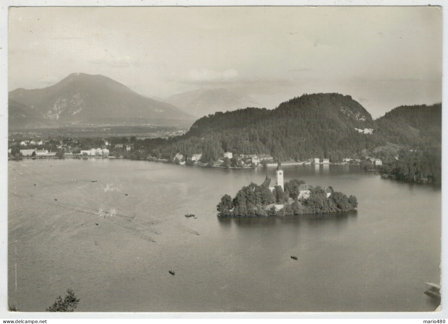 BLED    PANORAMA   (VIAGGIATA) - Jugoslavia