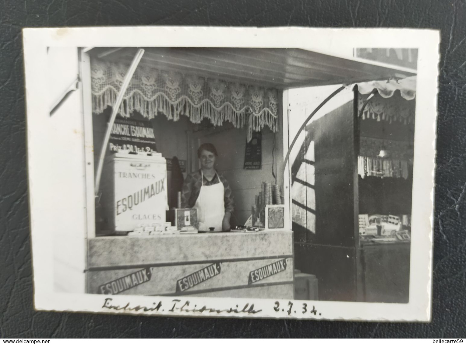 Photo Ancienne Fête Foraine Esquimaux 1934 - Autres & Non Classés