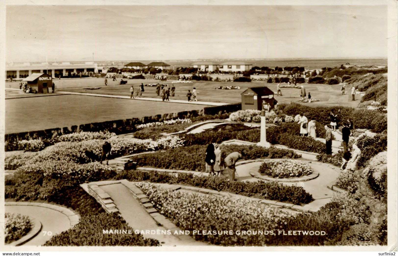 LANCS - FLEETWOOD - MARINE GARDENS AND PLEASURE GROUNDS RP   La4405 - Sonstige & Ohne Zuordnung