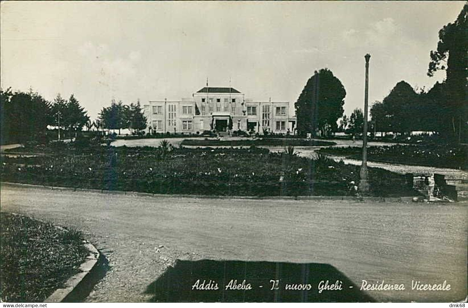 ETHIOPIA - ADDIS ABABA / ADDIS ABEBA - IL NUOVO GHEBI - RESIDENZA VICEREALE - EDIZ. DE FILIPPI - 1930s (12524) - Ethiopië