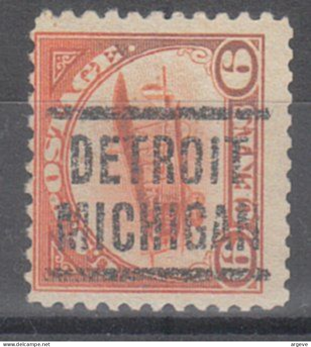 USA Precancel Vorausentwertungen Preo Locals Michigan, Detroit C1-204, Classic Catalogue $10,00 - Precancels