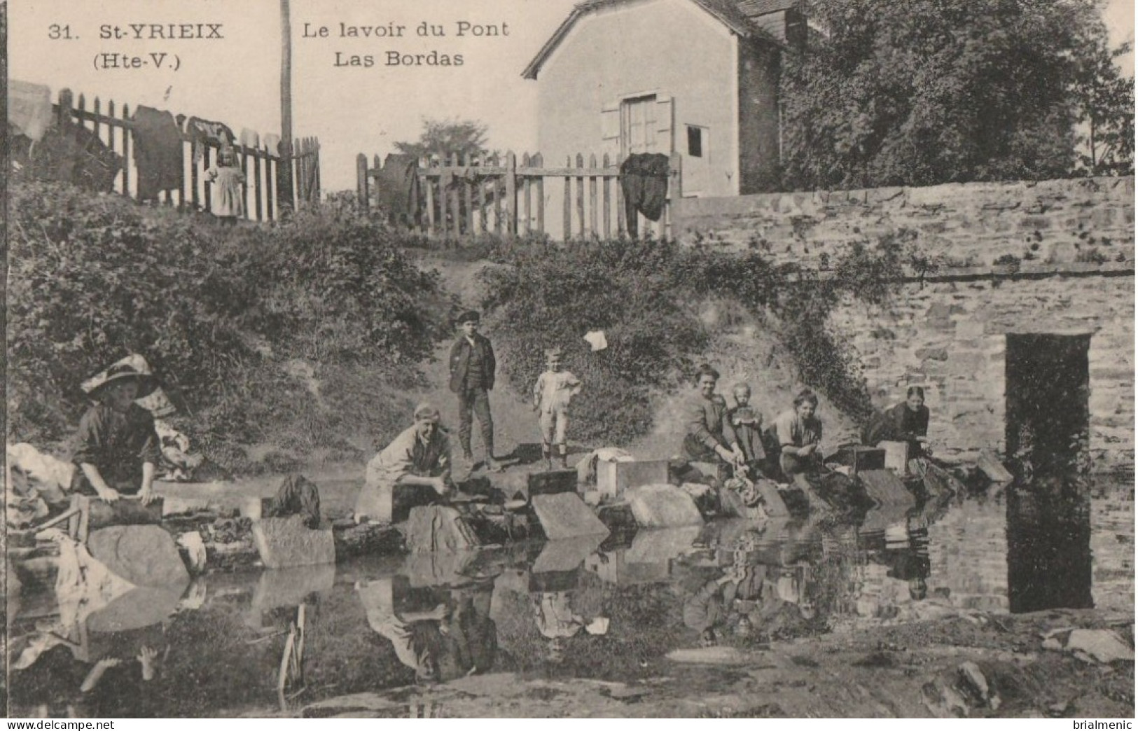 ST YRIEIX  Le Lavoir Du Pont - Saint Yrieix La Perche